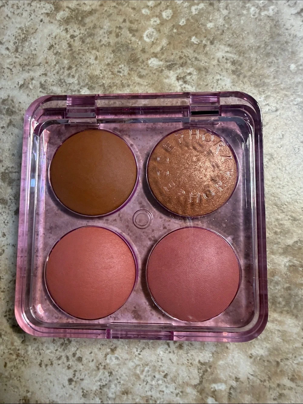 Sephora Colorful Face Pallet 02 medium to tan. 4 colors, new in box